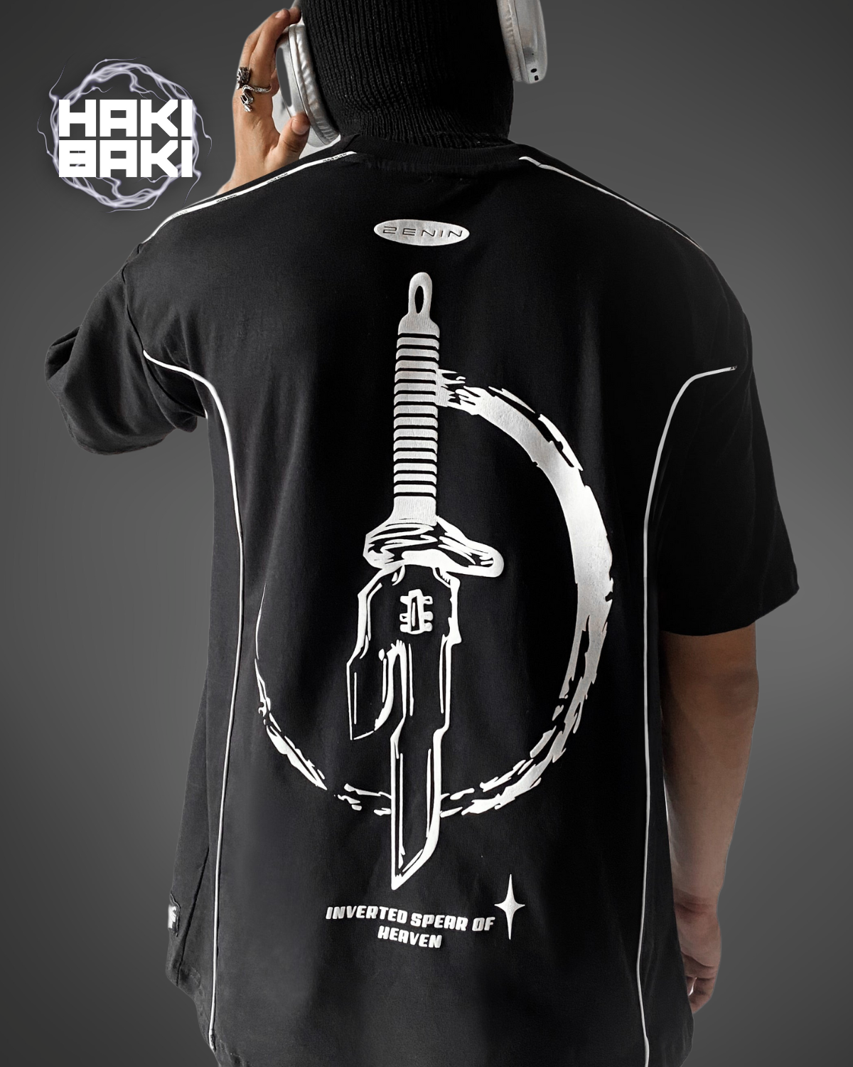 TOJI / SPEAR OF HEAVEN / OVERSIZED T-SHIRT