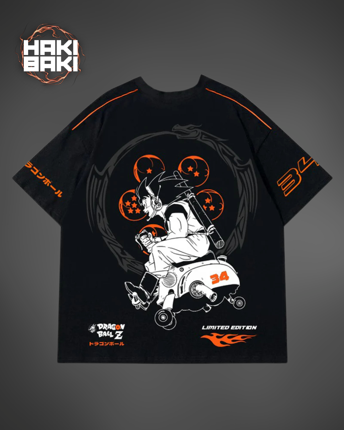 GOKU RACING / OVERSIZED T-SHIRT